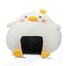 Duck Plush Pillow - Cute and Chubby Stuffed Animal Plushie - Soft and Squishy Plush Toy - Duck Plush Stuffed Animal - Flat Shaped Onigiri Duck Pillow Plush Toy - 14 (14 White Onigiri Duck)