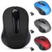 Farfi Home Office 3 Keys 1600DPI 2.4GHz Wireless Mouse USB Receiver for PC Laptop
