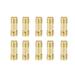 Fyydes RF Coaxial Cable Connector 10Pcs RF Coaxial Cable Adapter SMAKK Female To Female Coax Line Connector Set Kit