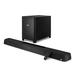 Polk Audio MagniFi Max AX 6.1 Channel Soundbar System with Dolby Atmos/DTS:X and 10â€� Wireless Subwoofer