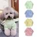 shenmeida Dog Striped T-Shirt Colorful Dog Shirt Pet Breathable Striped Outfit Puppy T-Shirts Apparel for Dog Cat Boy and Girl Pet Puppy Sweatshirt for Small Medium Large Dog