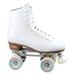 Chicago Ladies Deluxe Quad Roller Skates White Classic Rink Skate Size 9