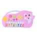 Key Keyboard Piano Speakers Digital Piano Bench Kids Electronic Light Up Keyboard Piano Educational Learning Toys Birthday Gift