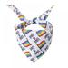 Dog Bandana Rainbow Scarf Dog Bib High Quality Durable Fabric Triangle Bandana