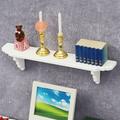 OTVIAP 1:12 Dollhouse Display Rack Miniature Wooden Shelf For Dollhouse Room Kitchen Dollhouse Baby Display Shelf 1:12 Dollhouse Shelf Display Rack