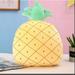 Fruit Durian Plush Toy Stuffed Watermelon Plush Toy Banana Orange Plush Pillow (Pineapple Medium)