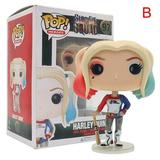 alextreme Suicide Squad Cartoon Action Figure Harley Quinn The Joker Model Decoration Figurine Doll Collection Kid Gift New Toy