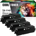 Cool Toner Compatible Toner Replacement for Kyocera TK-1142 ECOSYS M2035dn M2535dn MITA FS-1035MFP FS-1135MFP Printers (Black 4-Pack)