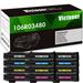 Victoner 12-Pack Compatible Toner for Xerox 106R03479 106R03478 106R03479 106R03480 Use With Xerox Phaser 6510N 6510DN 6510DNM 6510DNI 3x Black 3x Cyan 3x Magenta 3x Yellow