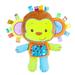 Baby Stuffed Animal Teether Rattles Cute Plush Doll Animal Toys for Babies Infant 0-3 Years Old Boys and Girls