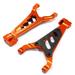 Integy RC Toy Model Hop-ups T4152ORANGE Billet Machined Type II Front Lower Suspension Arm for Traxxas 1/10 Revo E-Revo