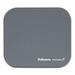 Fellowes Mouse Pad with Microban Protection 9 x 8 Graphite Each