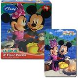 DDI 1272043 Disney Mickey Minnie 46 Pc Jumbo Floor Puzzle Case Of 6