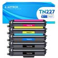 AAZTECH Compatible Toner Cartridge for Brother TN-227 TN-227BK TN-227C TN-227M TN-227Y MFC-L3750CDW HL-L3210CW HL-L3290CDW L3230CDW MFC-L3770CDW (Black Cyan Magenta Yellow 5-Pack)