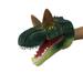 Sunisery Vinyl Hand Puppet Glove Realistic Dinosaur Shape Soft Animal Head Halloween Present