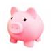 RubrumRosa Piggy Bank Child to Cherish Ceramic Pig Piggy Banks Money Bank Coin Bank for Boys Kids Girls Creative Children Gift Cartoon Piggy Bank(Pink M)