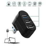 Wmkox8yii USB 2.0 Three-port Hub 7-character Rotating HUB Three-port Expander USB Three-port Splitter