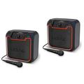 Restored Ion Audio SPORT Mk3 - High-Power All-Weather Bluetooth & NFC Speaker 2-Pack (Refurbished)