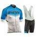 Men s Cycling Jersey Set Biking Short Sleeve Set with 9D Gel Padded Shorts Cycling Clothing Set for MTB Road Bike