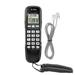 Tebru Home Telephone Mini Wall Telephone Home Office Hotel Incoming Caller ID LCD Display Landline Phone Phone