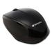 Verbatim Wireless Notebook Multi-Trac Blue LED Mouse 2.4 GHz Frequency/32.8 ft Wireless Range Left/Right Hand Use Black