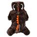 Deepwonder Soft Warm Dog Clothes Winter Dog Dinosaur Makeover for Dogs Jumpsuits Fleece Pet Coat Jacket Pajamas Clothing for Outfit Pets Clothing