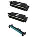 PrinterDash Compatible Replacement for LaserJet Pro M102A/M102W/M130A/M130FN/M130FW/M130NW Drum/Toner Value Combo Pack (1-Drum Unit/2-Toners) (NO. 19A/NO. 17A) (CF219A_1PK/CF217AD_1PKVB)