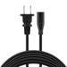 CJP-Geek 5ft/1.5m UL Listed AC Power Cord For Polk Audio SurroundBar 4000 IHT 4000IHT IHT4000 AM1400-A AM1400-B Home Entertainment Theater System Instant Surround Bar Speaker Wireless Subwoofer