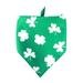 iOPQO Pet Collars Festival Pet Irish Pet Saliva Scarf St. Patrick S Day Cat Dog Scarf Cotton Scarf Accessories A