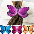 SPRING PARK Butterfly Wings Costume for Pet Cosplay Fairy Wing Halloween Costumes Dress Up Costume