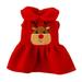 Christmas Clothes for Dogs Puppy Dog Christmas Costume Soft Warm Christmas Doggie Outfit for Small and Mediumn Dog Cat