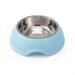 Pet Dog Cat Food Bowl Stainless Steel Pet Dog Cage Single Bowls Anti-overturning Large Plastic Water Fountain Automatic Bottle Food & Water Feeder