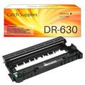 Catch Supplies DR630 Drum Unit Compatible for Brother DR630 DR-630 for MFC-L2700DW MFC-L2740DW DCP-L2540DW HL-L2300D HL-L2340DW HL-L2380DW Printer Ink (Black 1-Pack)