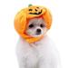 Pet Hat Pumpkin Decorative Reusable Cat Party Cap Dog Costume Hat for Halloween