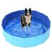 Foldable Pet Bath Tub for Small to Large Sized Dogs Outdoor PVC Swimming Bathing Tub Kiddie Pool for Dogs and Cats and Kids