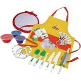Curious Chef 25pc Kitchen Basics Set Real Cooking for Kids Kids Apron and Cooking Tools
