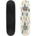 Simple seamless pattern with abstract leaves Modern design for paper Outdoor Skateboard Longboards 31 x8 Pro Complete Skate Board Cruiser