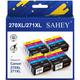 270XL 271XL Ink Cartridge Replacement for Canon PGI-270 XL CLI-271 XL 270XL 271XL for MG5721 MG5721 MG6820 MG6821 Printer (20 Pack 4 PGBK 4 Black 4 Cyan 4 Magenta 4 Yellow)