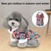 XWQ Pet Coat Chinese Style Keep Warmth Skin-friendly Fashion Pet Dogs Tang Suit Outfits Pet Accessories