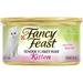 Purina Fancy Feast Pate Wet Kitten Food Tender Turkey Feast Made with Real Milk for Transitioning Kittens Gourmet Cat Food for Kittens 3 OZ Can (Pack of 24)