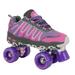 Lenexa Sonic Cruiser 2.0 Unisex Outdoor High Performance Rebound Wheels Quad Roller Speed Skates for Men and Women - Sneaker Shoe Style for Outdoor Skating