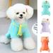 SPRING PARK Soft and Warm Woolen Yarn Dog Pajamas Dog Winter Coat Dog Jumpsuit Lightweight Dog Clothes Outfit for Small Medium Large Dog