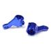 Integy RC Toy Model Hop-ups C25481BLUE Billet Machined Steering Knuckles for Traxxas 1/10 Nitro Slash 2WD