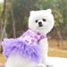 Soft Cozy Pet Clothes Cotton Pet Dog Dress Spring And Summer Pet Clothes Spring Cute Pet Supplies Cotton Peach Dress