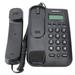 Foreign Trade Telephone Small Hanging Wall Telephone Phone Extension for Office (Black)