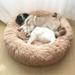 Round Dog Bed Washable Pet Cat Bed Dog Breathable Lounger Sofa for Small Medium Dogs Super Soft Plush Pads Products for Dog