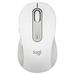 Signature M650 for Business Wireless Mouse 2.4 GHz Frequency 33 ft Wireless Range Medium Right Hand Use Off White