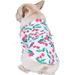 BT Bear Pet Clothes Dog T-Shirt Hawaii Beach Bow-Knot Cotton Costume for Puppy Small Medium Dogs (M White)