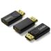 DisplayPort to HDMI Adapter 3 Pack 4K Uni-Directional Gold Plated DP PC to HDMI Monitor Male to Female Converter