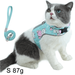 Kitten Harness and Leash for Walking Escape Proof Small Adjustable Kitten Walking Jackets Padded Kitten Vest